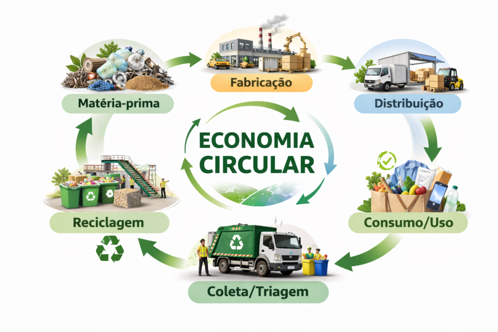 O que é economia circula
